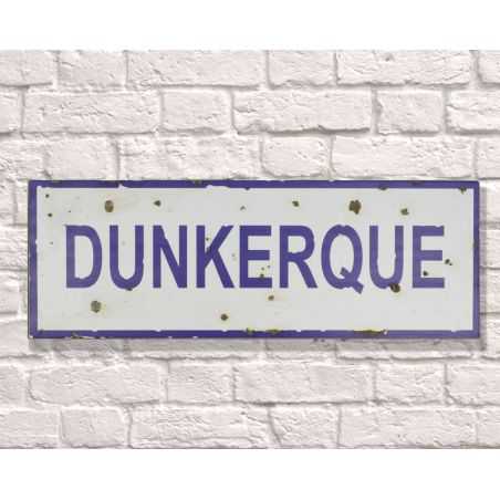 Dunkerque Sign Wall Art Smithers of Stamford £56.00 Store UK, US, EU, AE,BE,CA,DK,FR,DE,IE,IT,MT,NL,NO,ES,SE