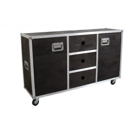 Roadie Sideboard Smithers Cabinets & Sideboards &pound;4,000.00 All Rooms Pine Wood Aluminium product_features