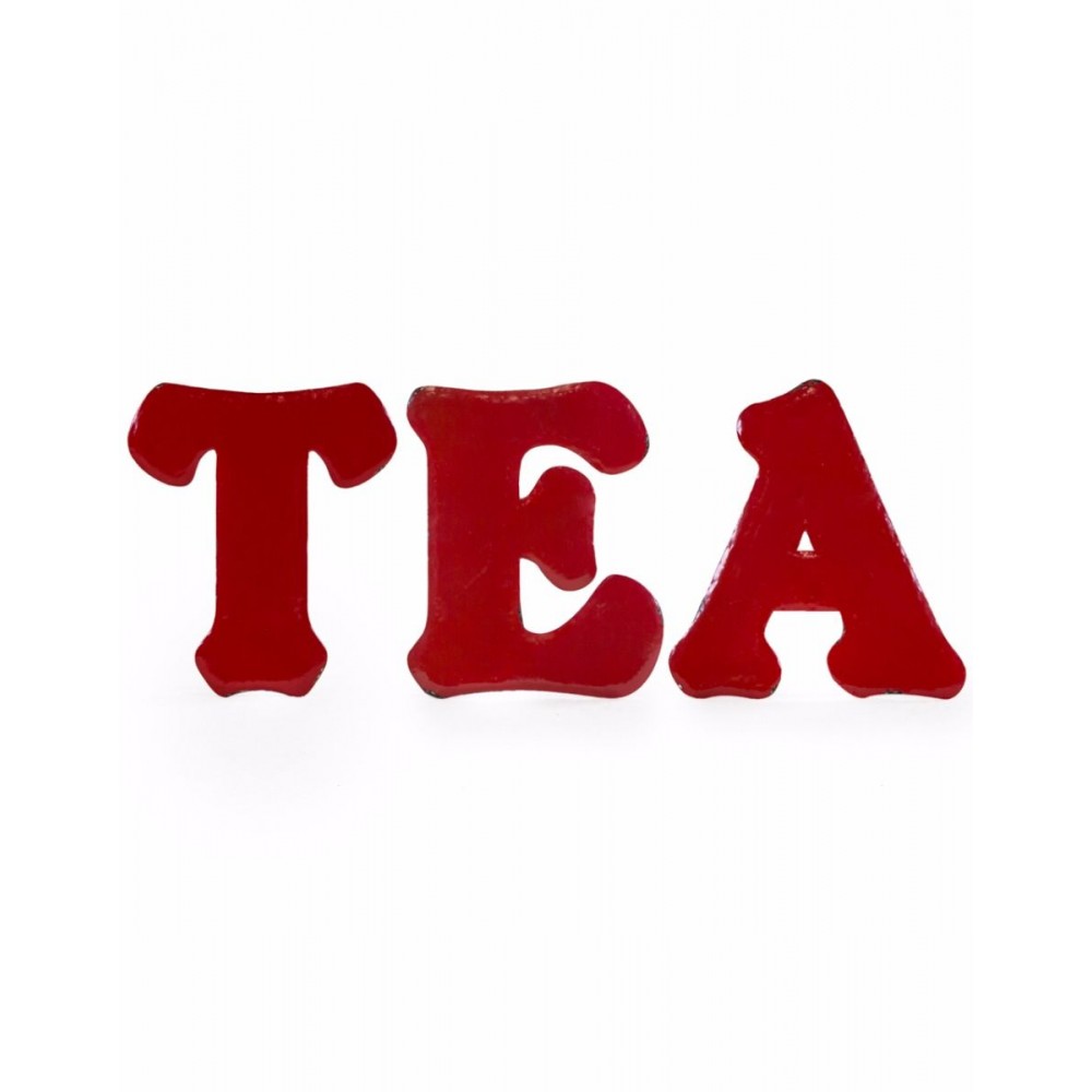 Tea & Eat Red Wall Letters Smithers Signs £52.00      product_features