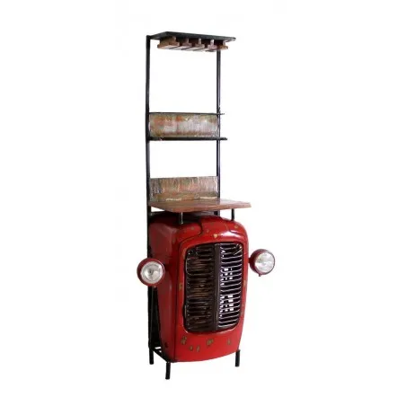 Tractor Home Bar Smithers Used, Abused, & Reused £2,292.00 Bar Reclaimed Boat Wood Recycled Steel product_features