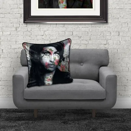 Amy Winehouse Cushion  Gifts £57.00      product_features