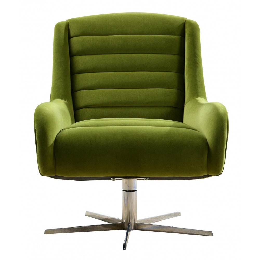 Vanhoose Swivel Green Velvet Armchair Archives £959.00 Stainless Steel product_features