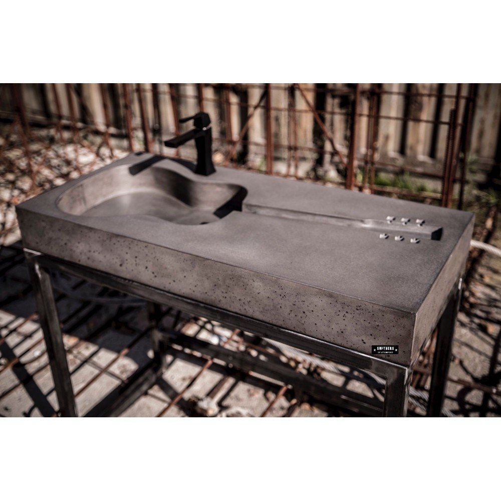 Creer Gitaro Concrete Guitar Sink Industrial Furniture £1,742.00 Bathroom product_features