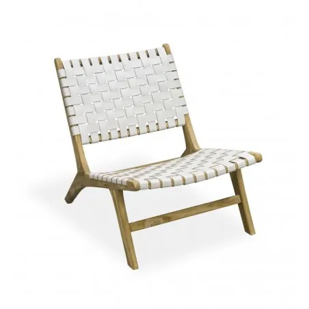 Woven Leather Chair Bedroom £413.00 Bedroom Mango Wood product_features