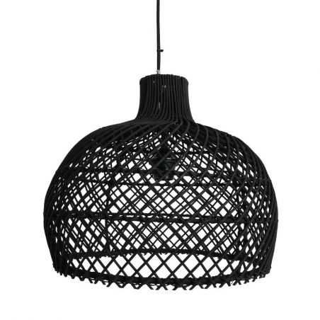 Black Rattan Pendant Ceiling Light Lighting £199.00 Store UK, US, EU, AE,BE,CA,DK,FR,DE,IE,IT,MT,NL,NO,ES,SEBlack Rattan Pen...