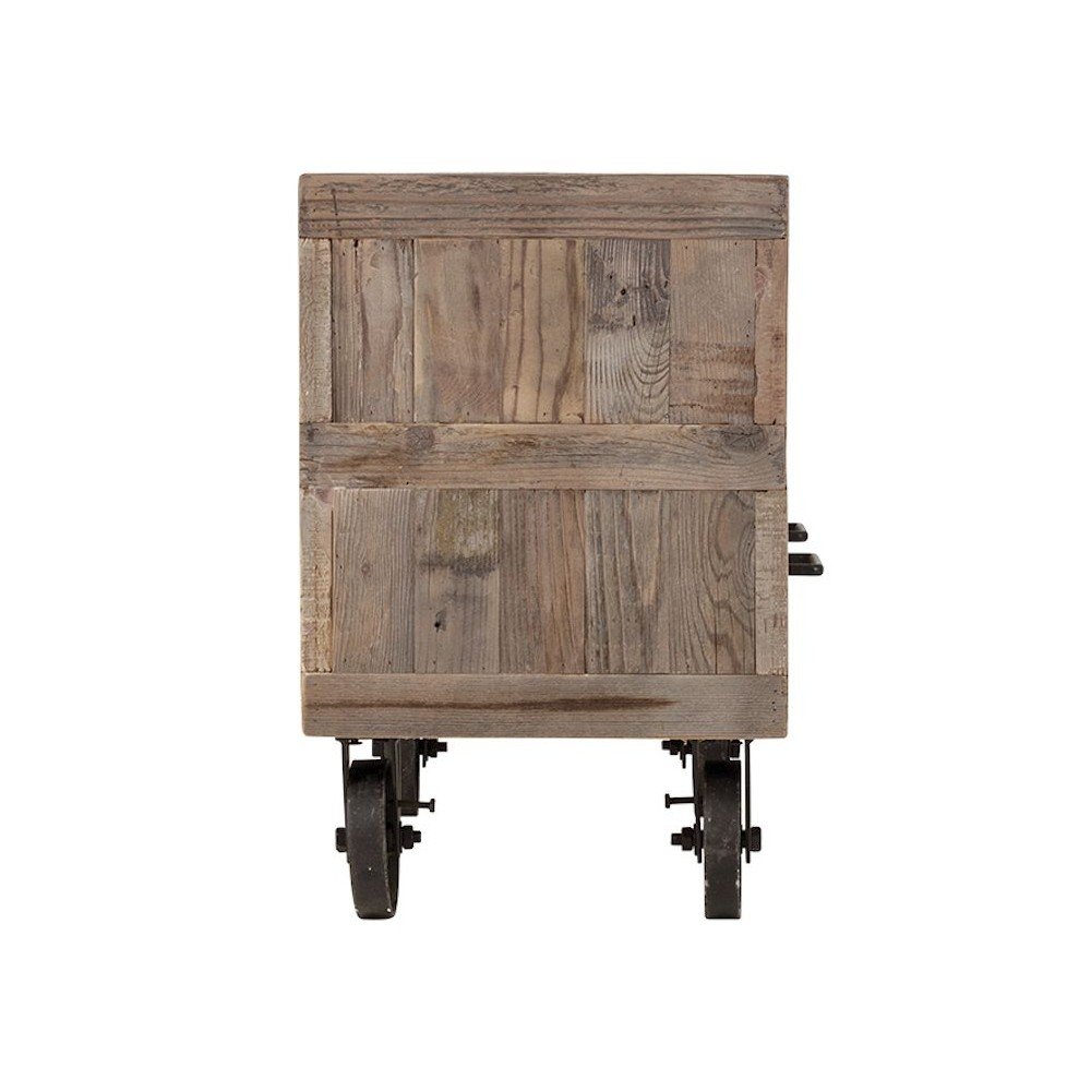 California Memorial Stadium TV Unit Smithers Archives £739.00 Living Room Reclaimed Wood Iron product_features