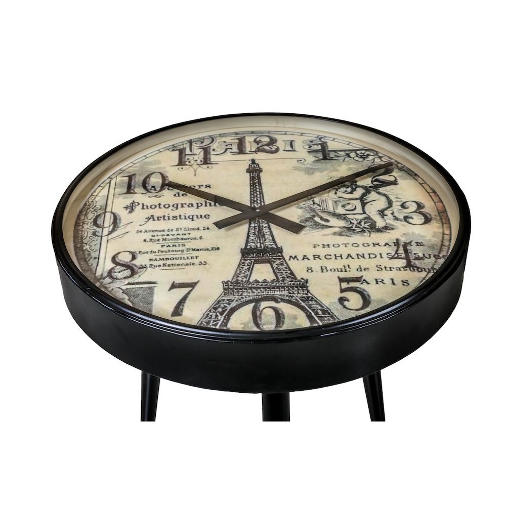 Paris Clock Table Smithers Vintage Furniture £218.00 Living Room Steel product_features