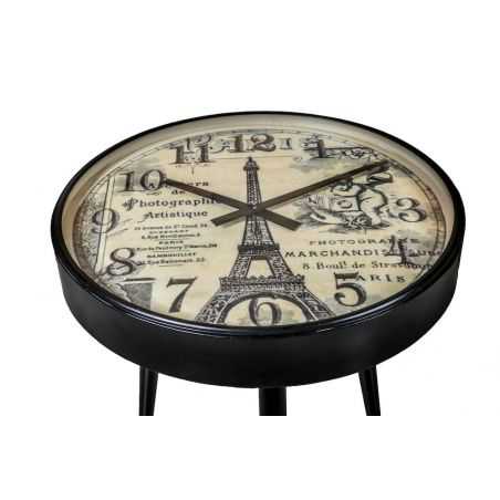 Paris Clock Table Vintage Furniture Smithers of Stamford £238.00 Store UK, US, EU, AE,BE,CA,DK,FR,DE,IE,IT,MT,NL,NO,ES,SE