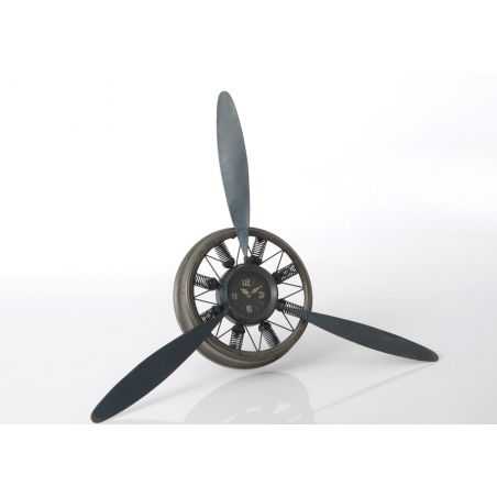 Propeller Wall Clock Smithers Archives Smithers of Stamford £181.25 Store UK, US, EU, AE,BE,CA,DK,FR,DE,IE,IT,MT,NL,NO,ES,SE