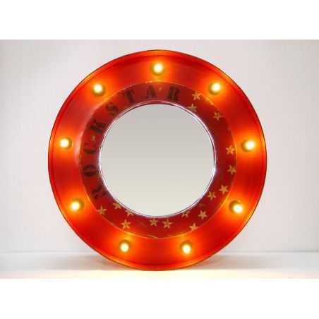 Porthole Rockstar Light Bulb Mirror Lighting Smithers of Stamford £375.00 Store UK, US, EU, AE,BE,CA,DK,FR,DE,IE,IT,MT,NL,NO,...