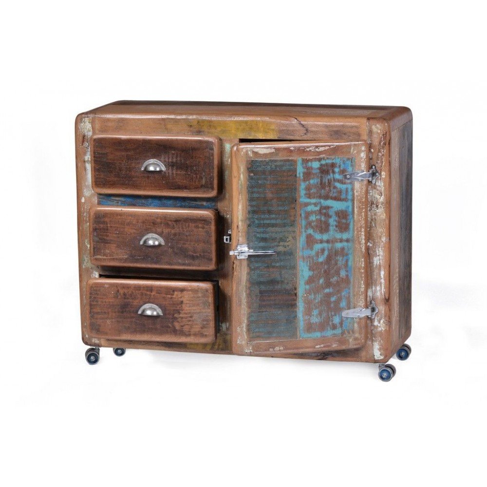 Fridge Reclaimed Wood Sideboard Cabinets & Sideboards £2,042.00