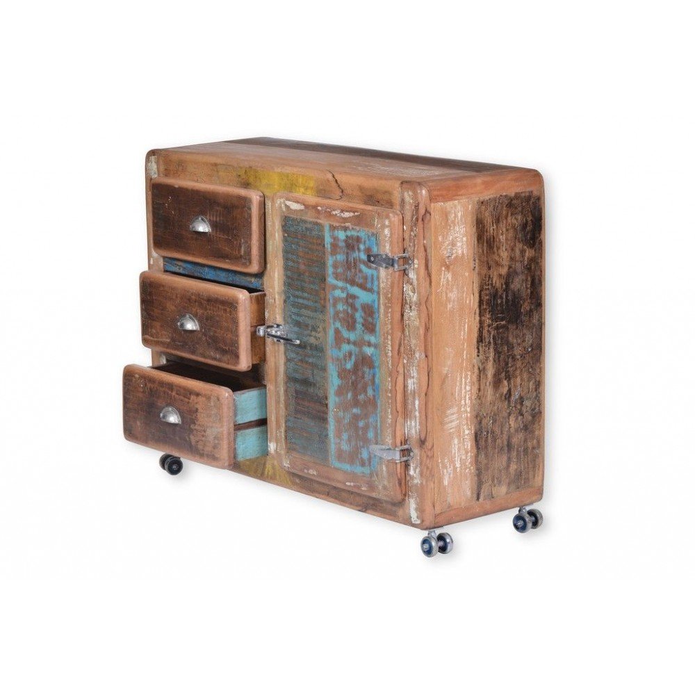 Fridge Reclaimed Wood Sideboard Cabinets & Sideboards £2,042.00
