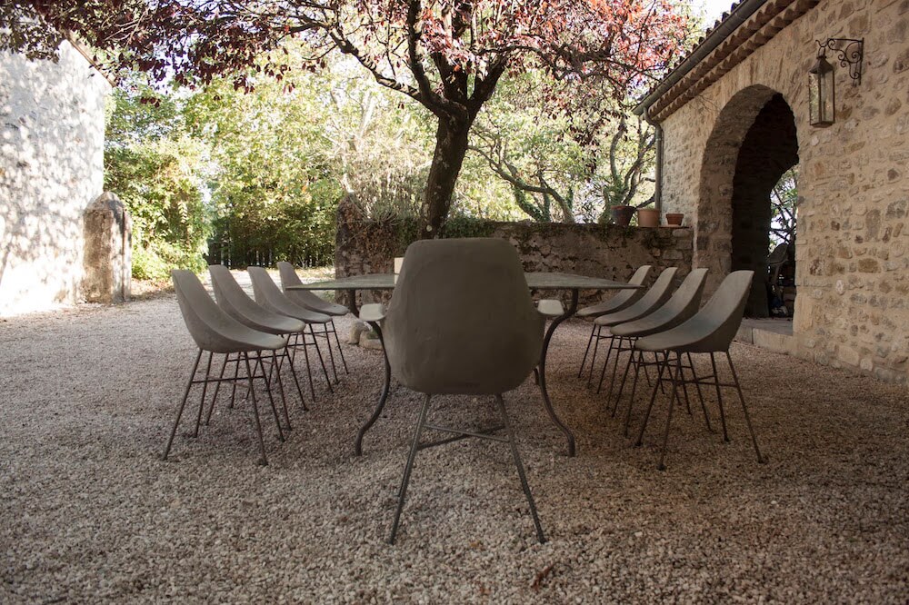 concrete dining tables