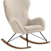 alt=" The Best beige natural armchair Chair in the House: Choosing a Nursery Chair for Breastfeeding"