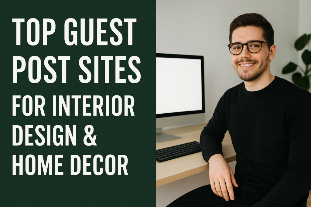Best Guest Post Sites for Interior Design & Home Improvement