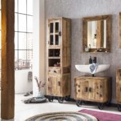 alt="London-bespoke-reclaimed wood bathroom suite furniture-and-custom-made"
