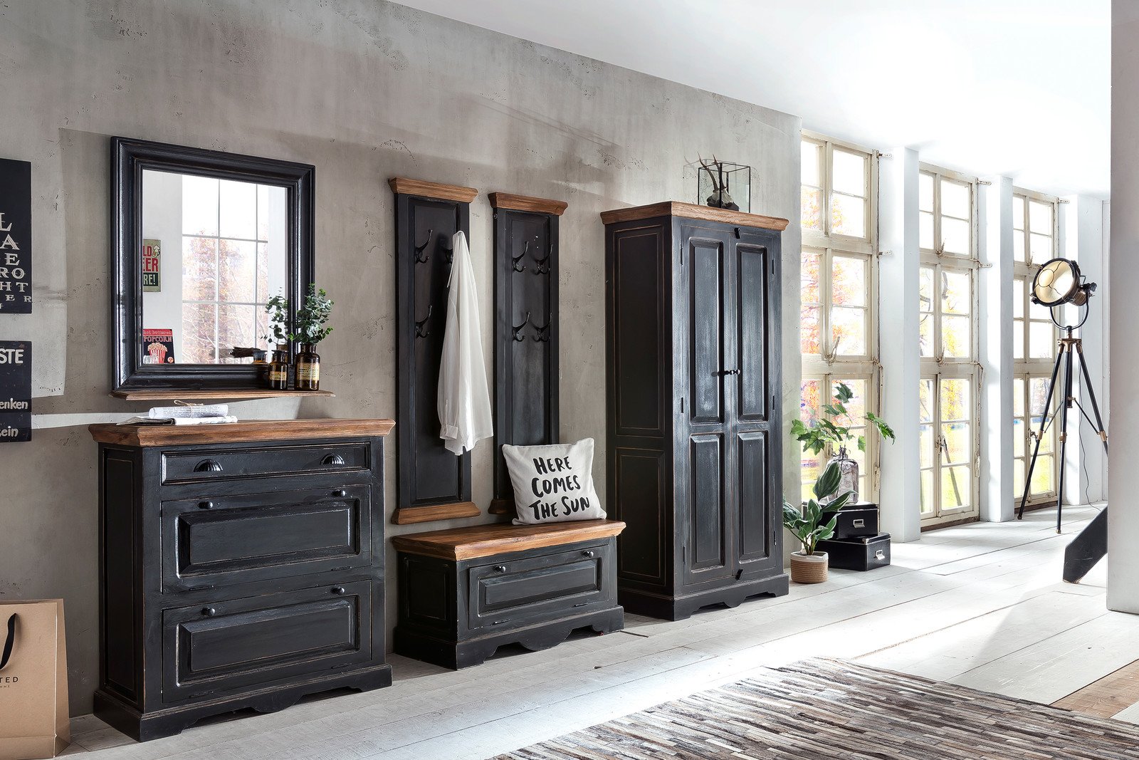 alt=" black wood set solid and bedroom furniture sets"
