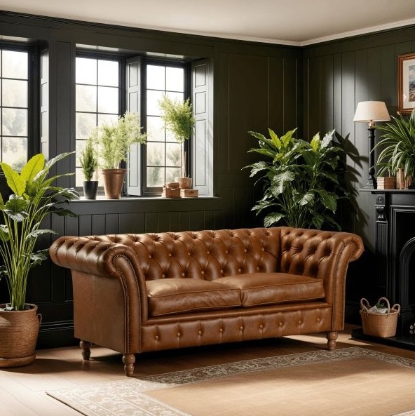 alt=" bespoke Chesterfield sofa made in uk"