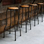 alt=" industrial bar stools"