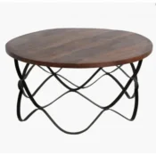 reclaimed furniture wood bed frame rustic interior design