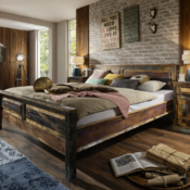 upcycled dining furniture bench made from reclaimed timber