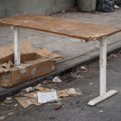 reclaimed furniture wood cabinets in rustic kitchen design