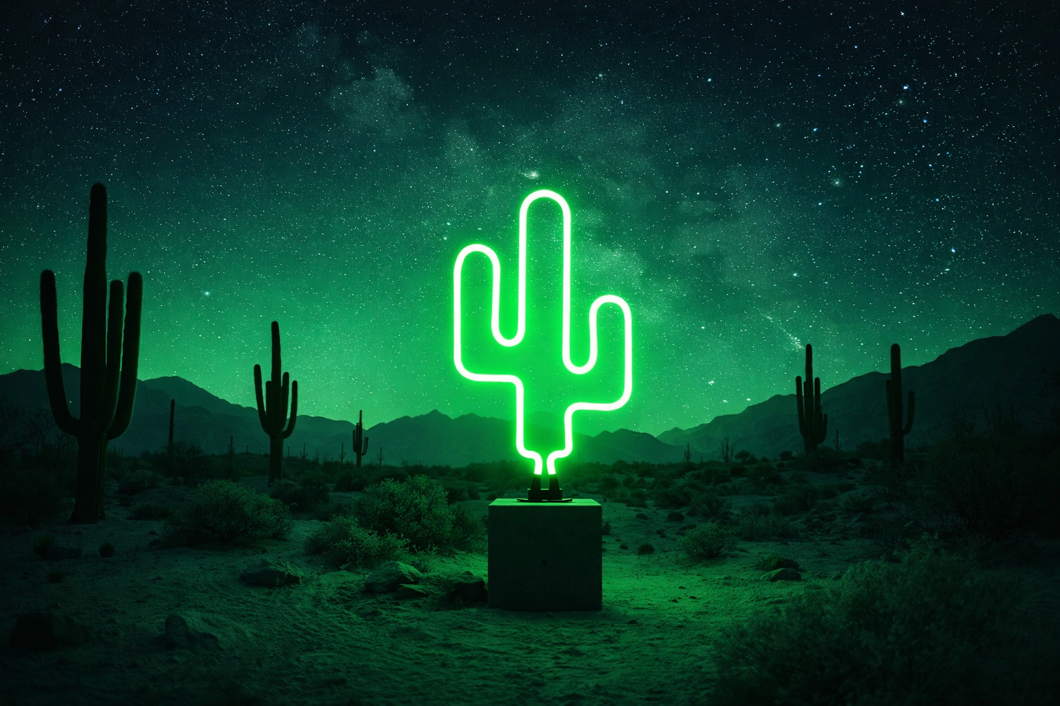 alt=" neon cactus"