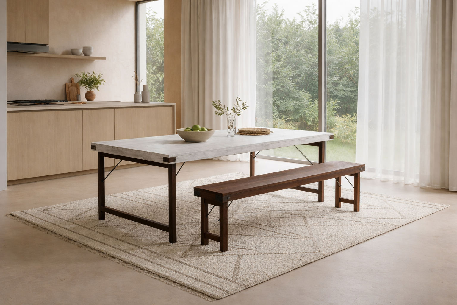 alt=" ibespoke dining table london"