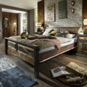 alt="super king bed frame"